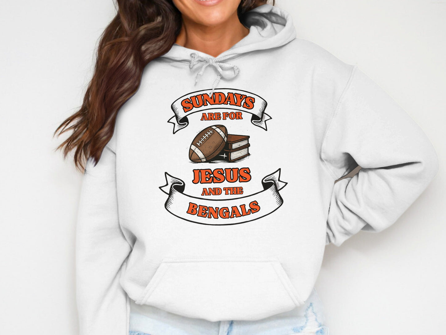 Sundays Are for Jesus and the Bengals Hoodie product