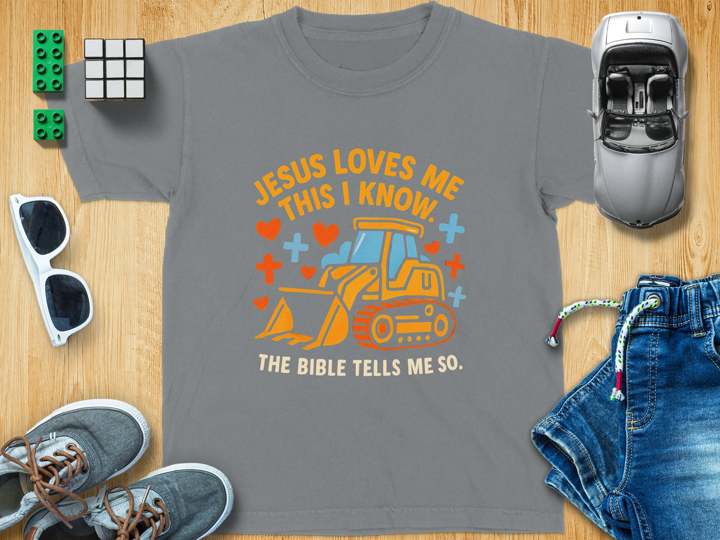 Jesus Loves Me This I Know Graphic T-Shirt Product