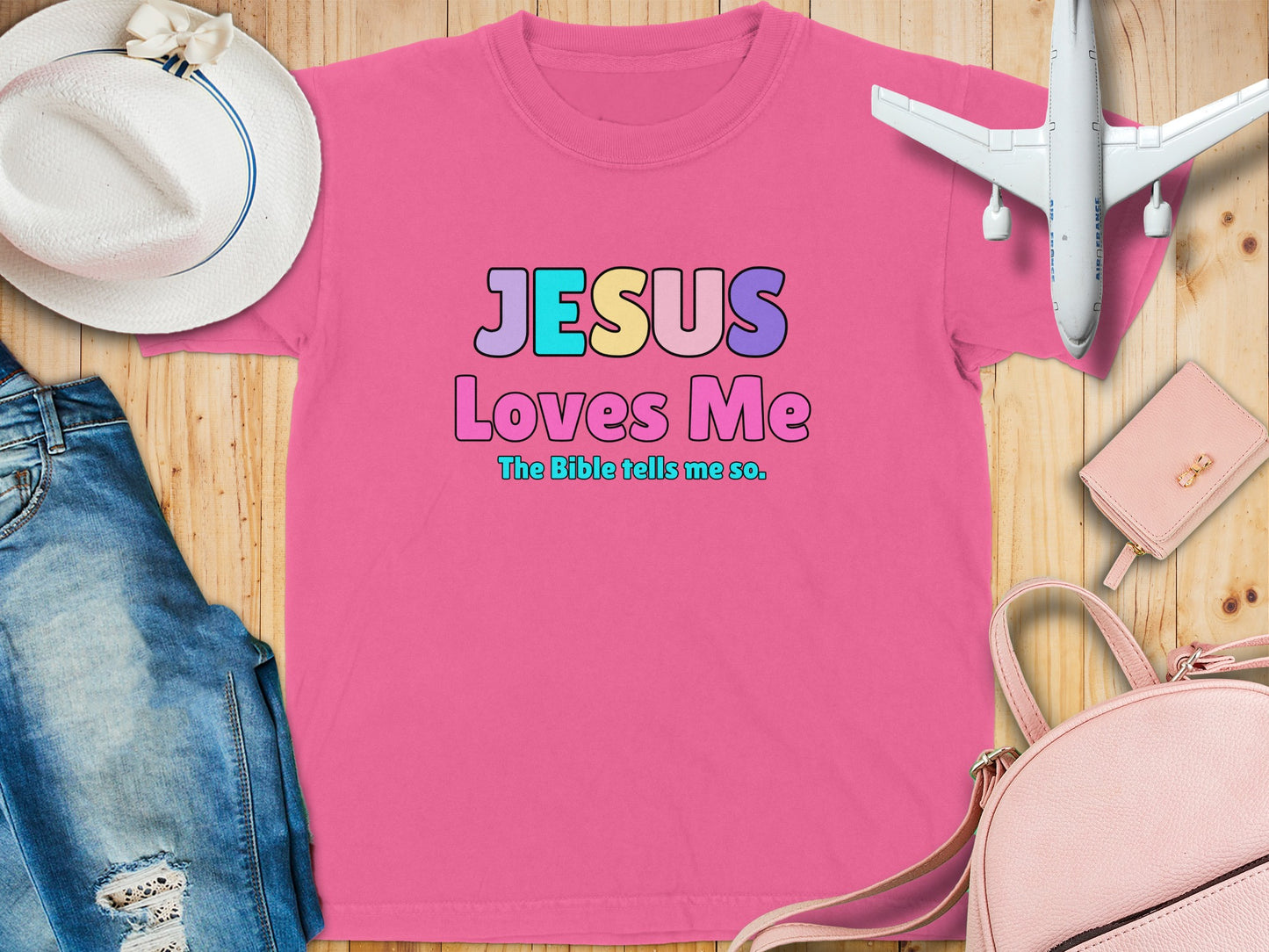 JESUS Loves Me The Bible tells me so T-shirt