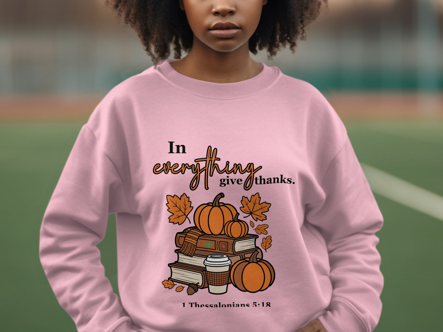 Inspirational Fall Verse Sweatshirt for Women