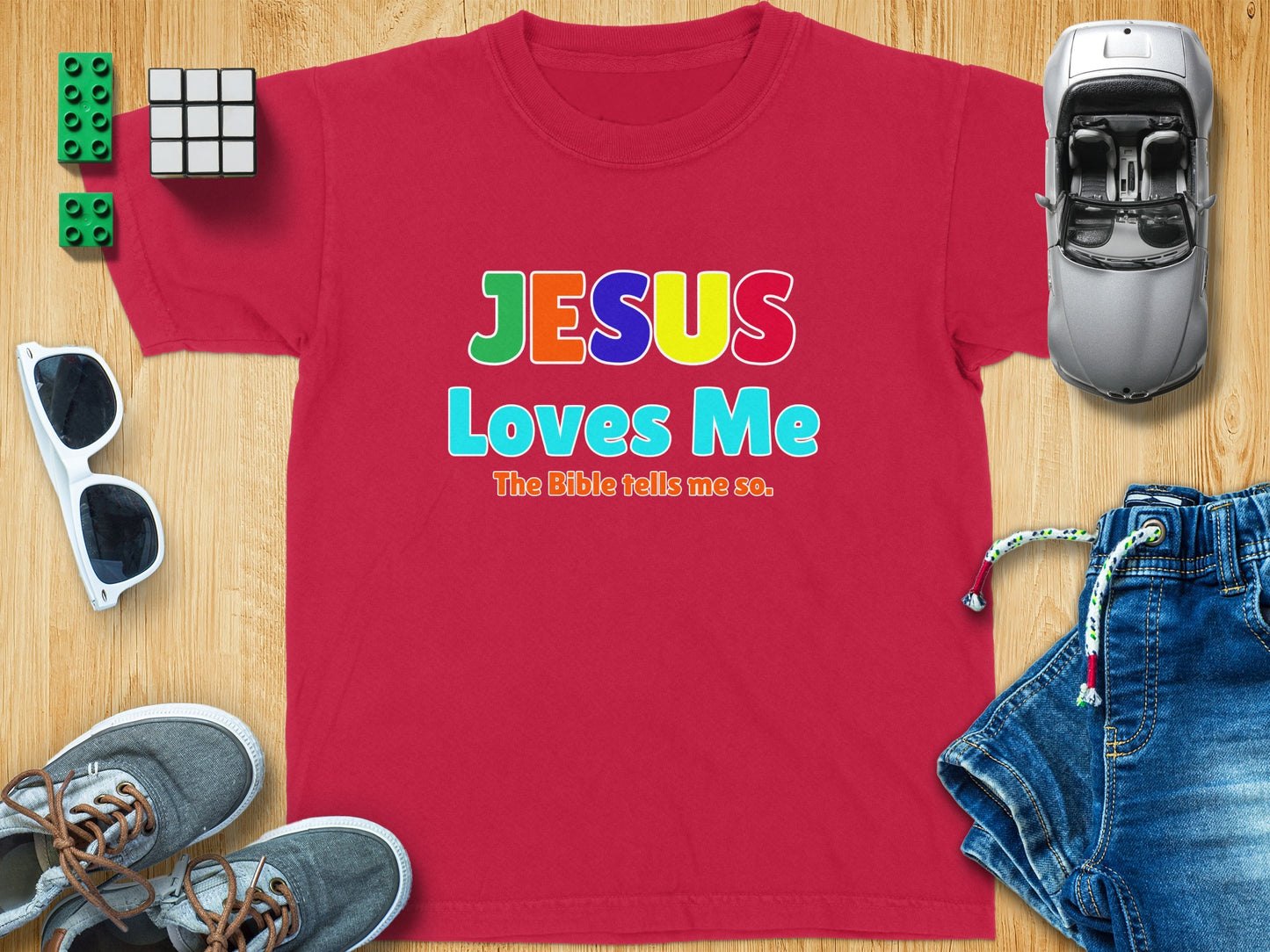 JESUS Loves Me The Bible tells me so. product