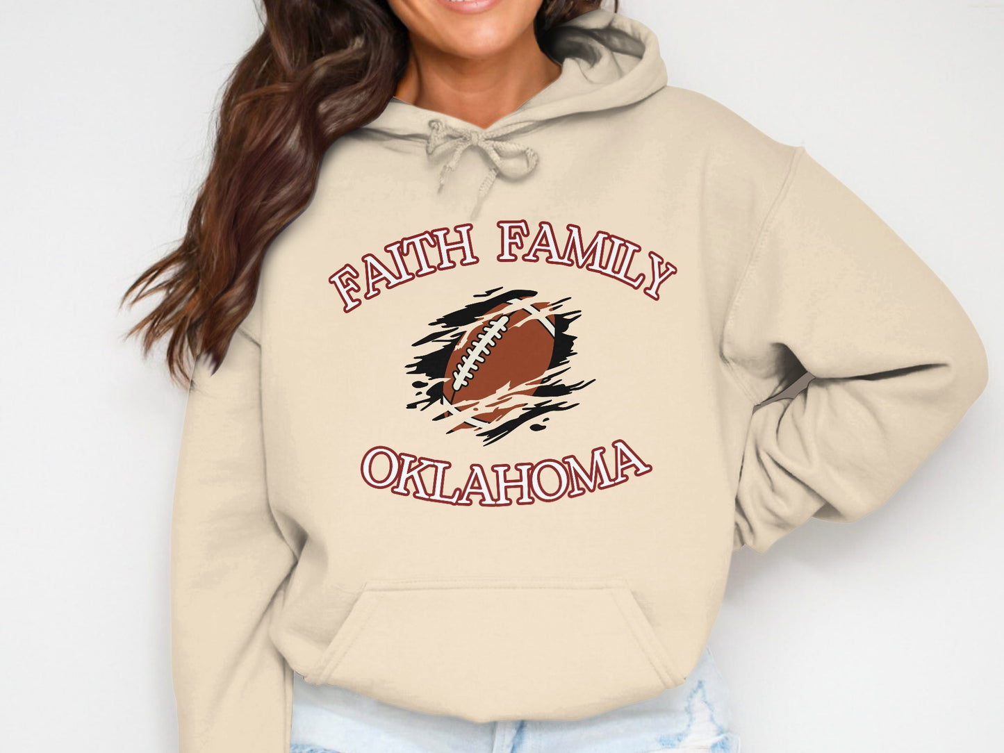 Faith Family Oklahoma Graphic Hoodie product