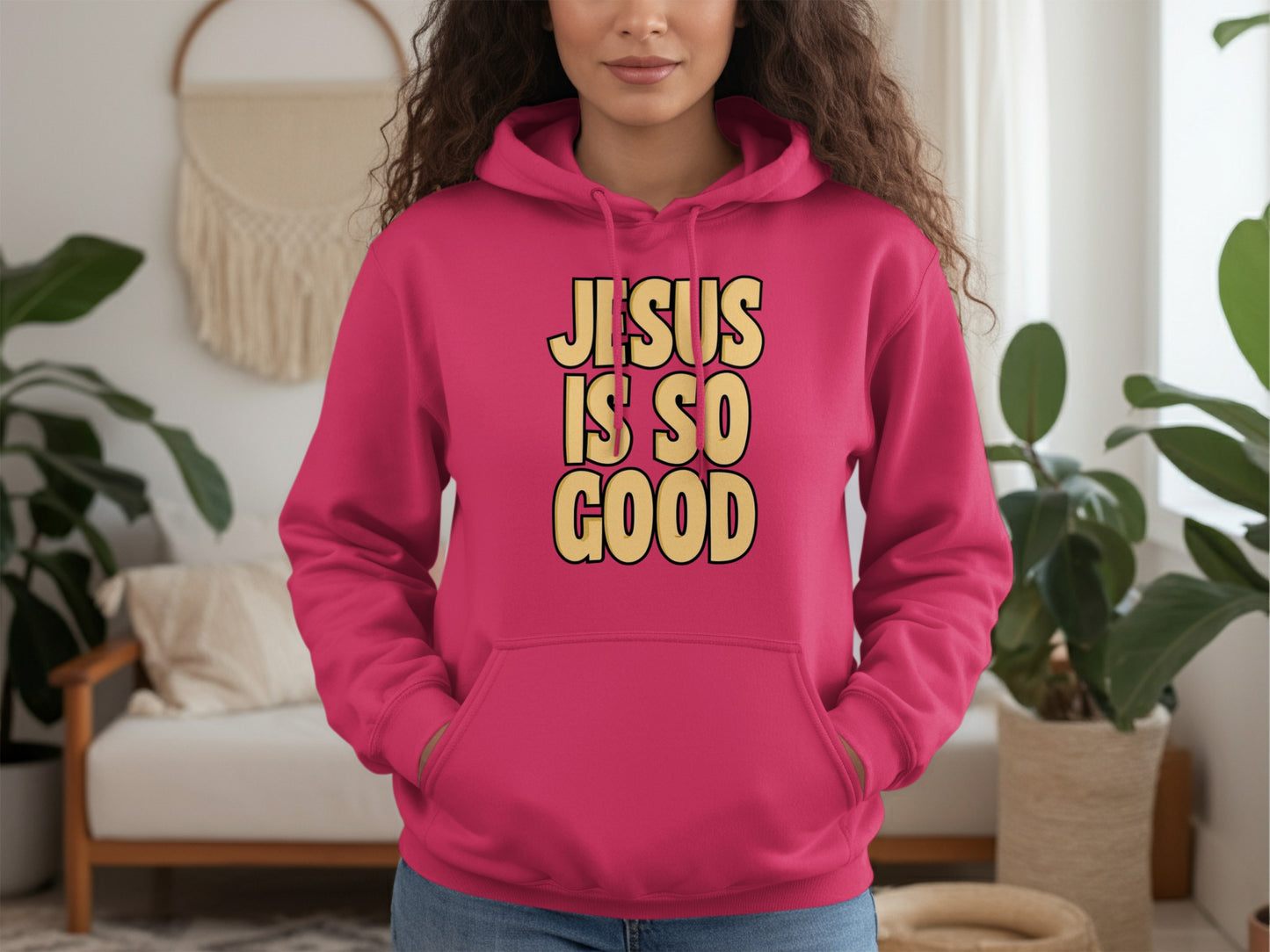 Jesus Is So Good Hoodie for Faithful and Inspired
