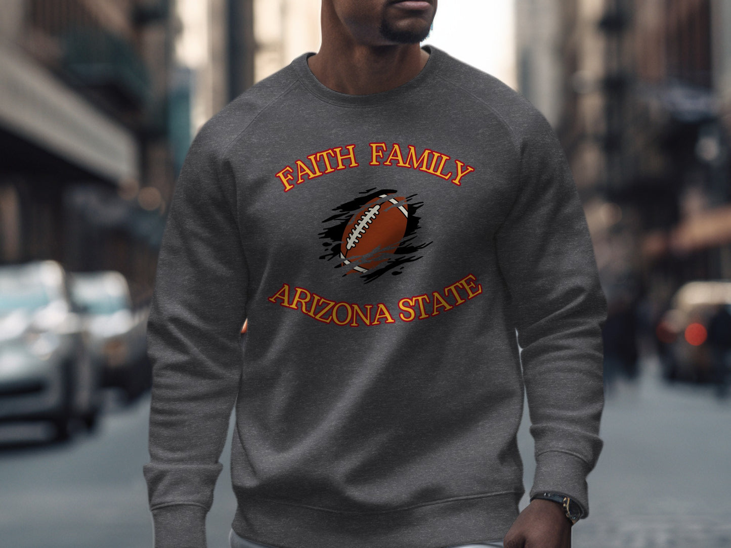 Faith Family Arizona State Football Sweatshirt product