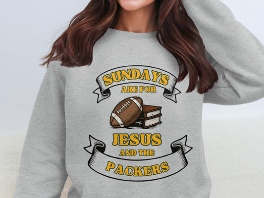 Sundays Are For Jesus And The Packers product type