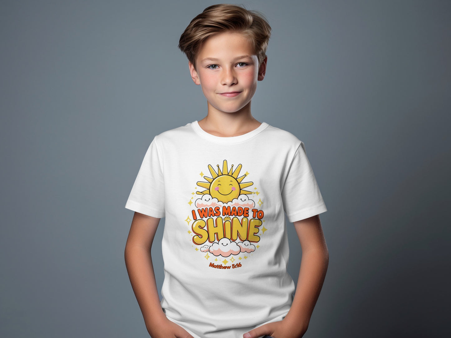 I Was Made To Shine with Sunny Graphic T-shirt