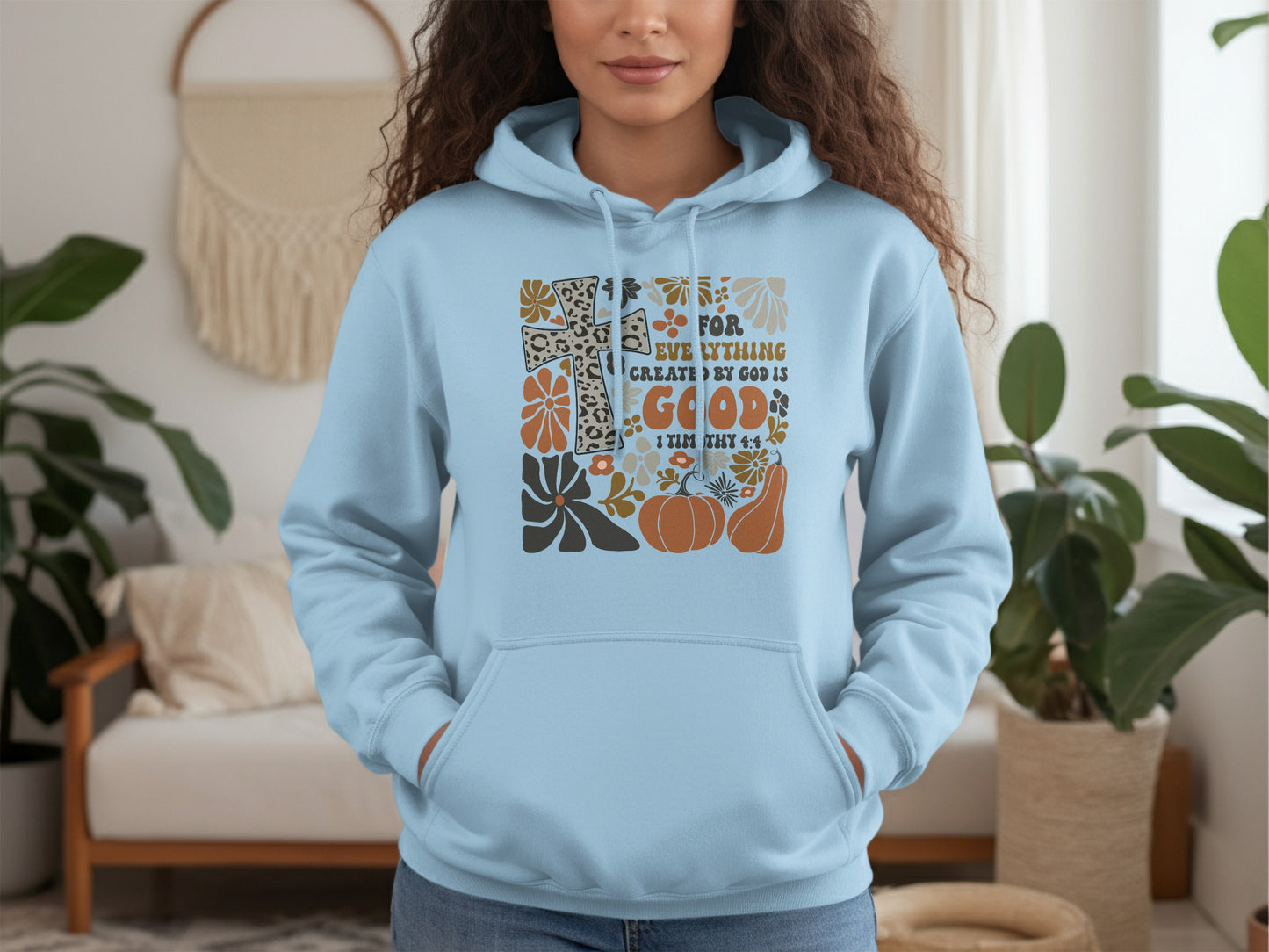 For His Faithfulness Hoodie Perfect for Any Occasion