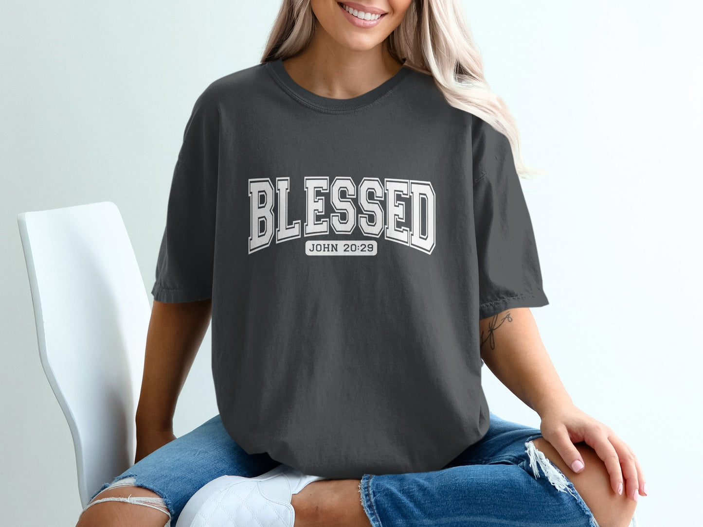 Blessed John 20:29 Graphic T-Shirt