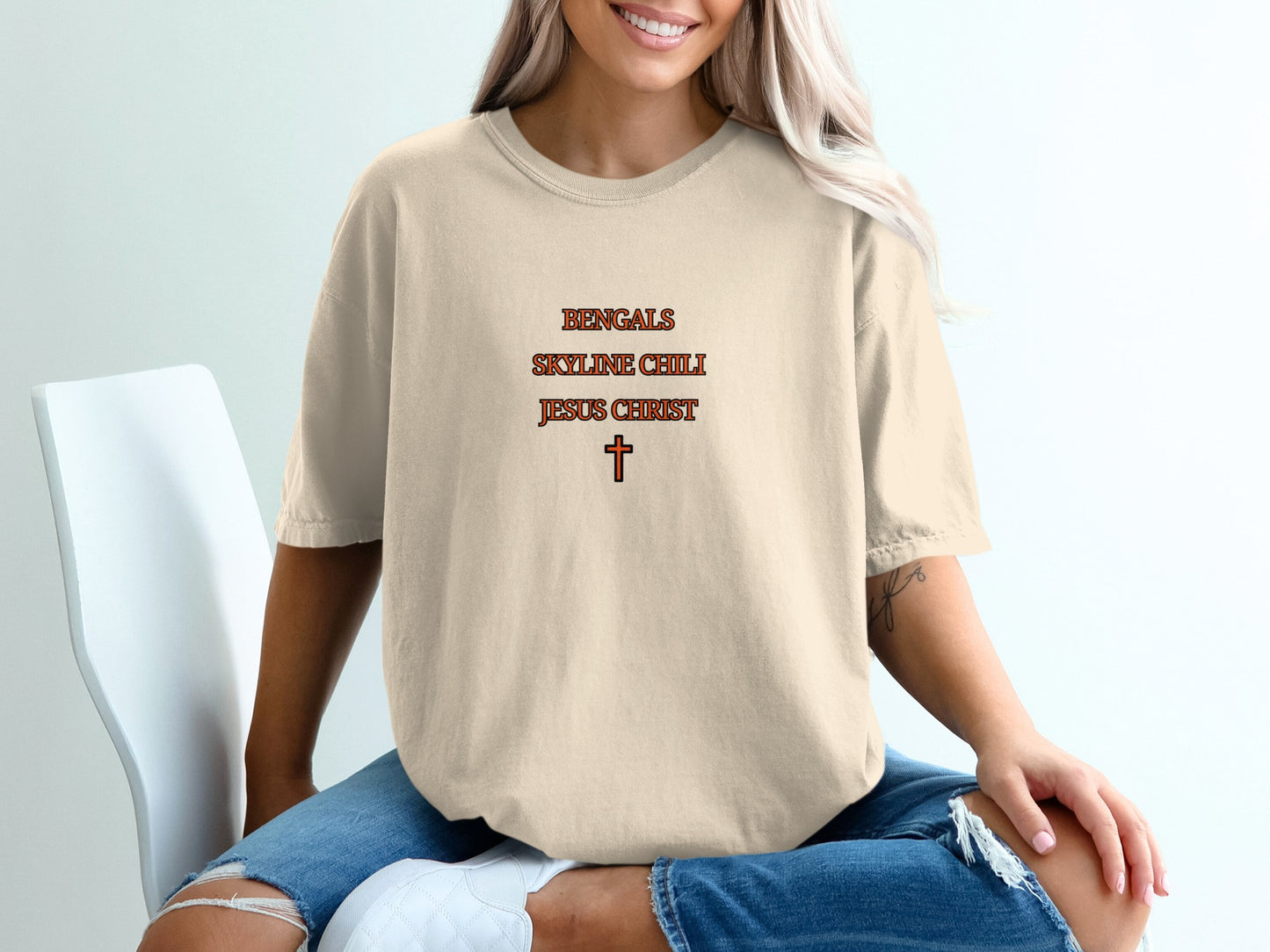 Bengals Skanze Chili Jesus Christ T-shirt product