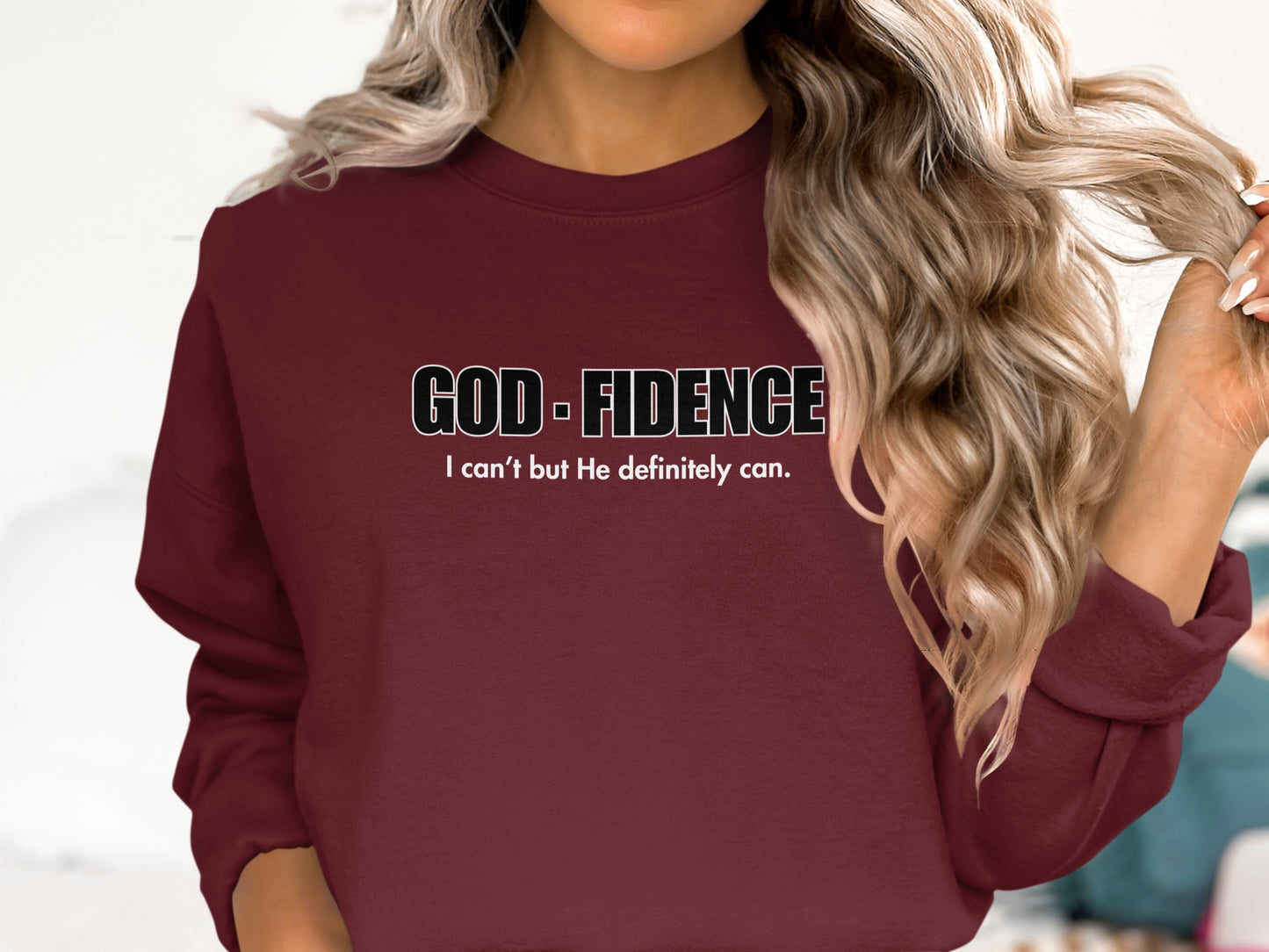 GODFIDENCE I can't but He definitely can product type