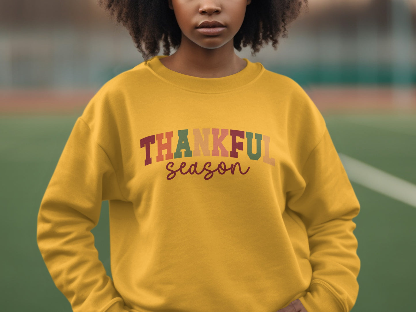Thankful Season Sweatshirt Ideal for Autumn