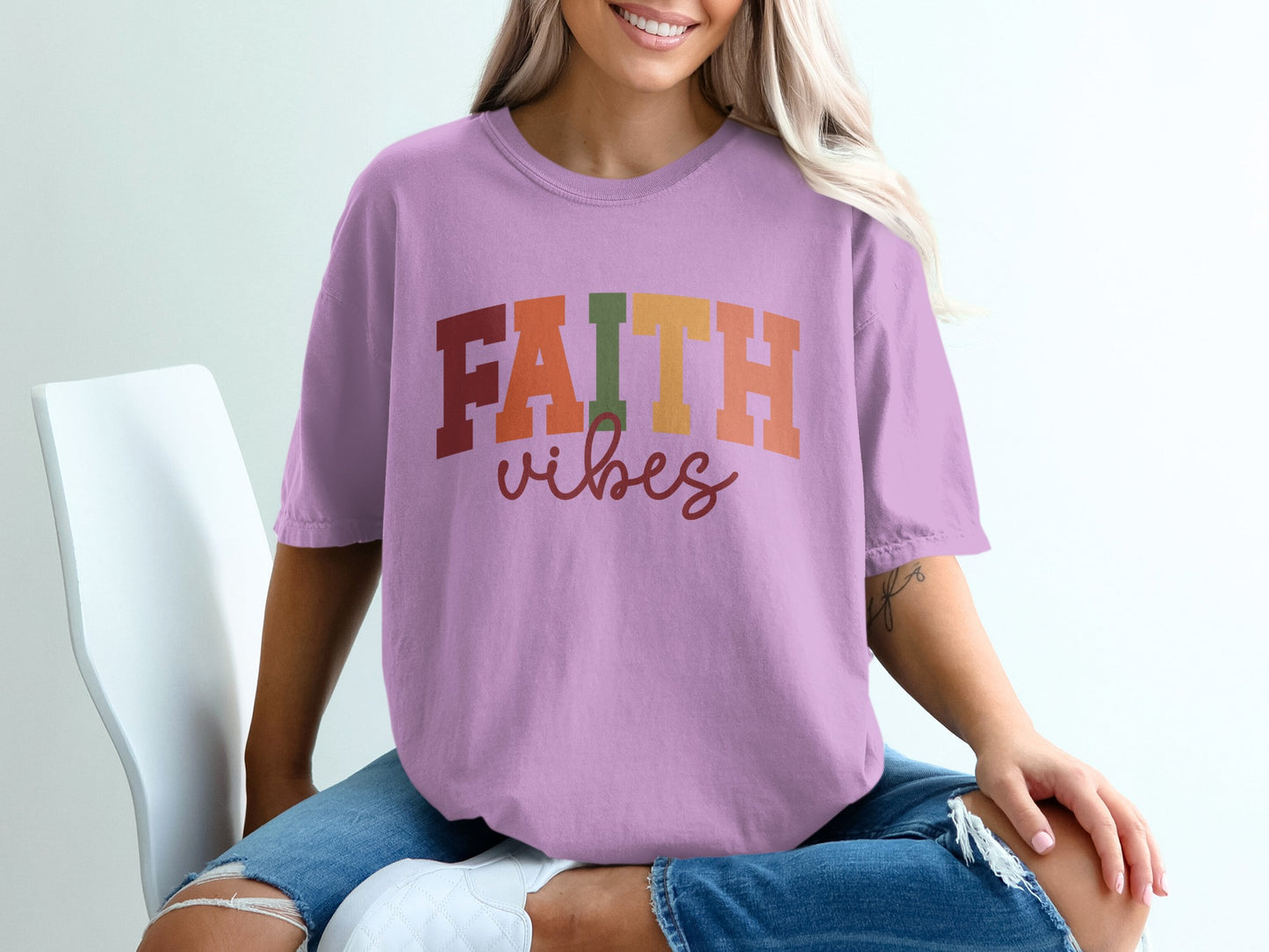 Faith Vibes Graphic Tee for Everyday Style