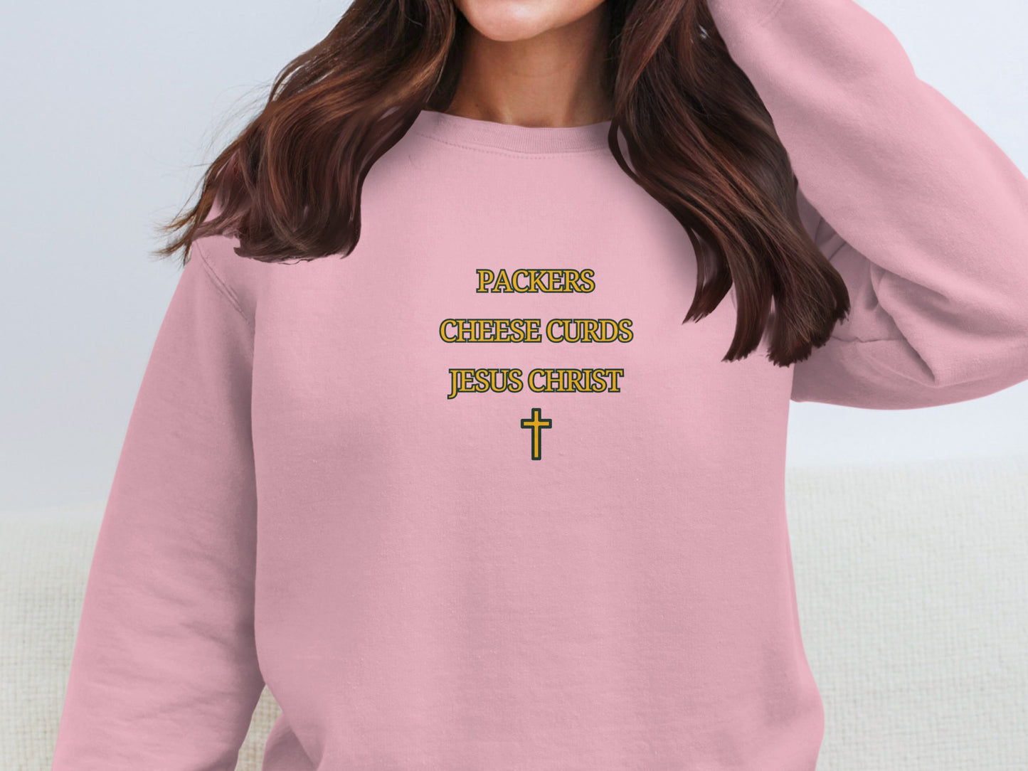 Packers Cheese Curds Jesus Christ Sweatshirt Product