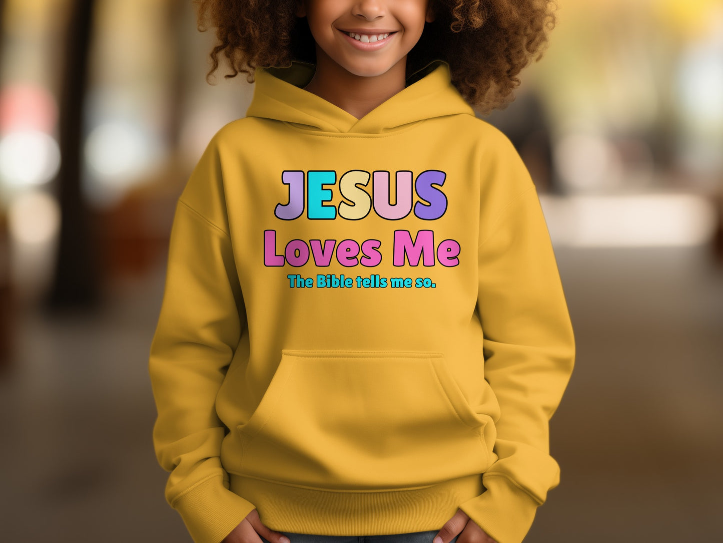 JESUS Loves Me The Bible Tells Me So Hoodie