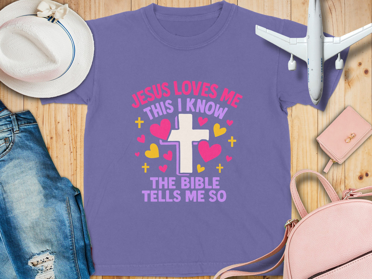 Jesus Loves Me This I Know the Bible Tells Me So Shirt