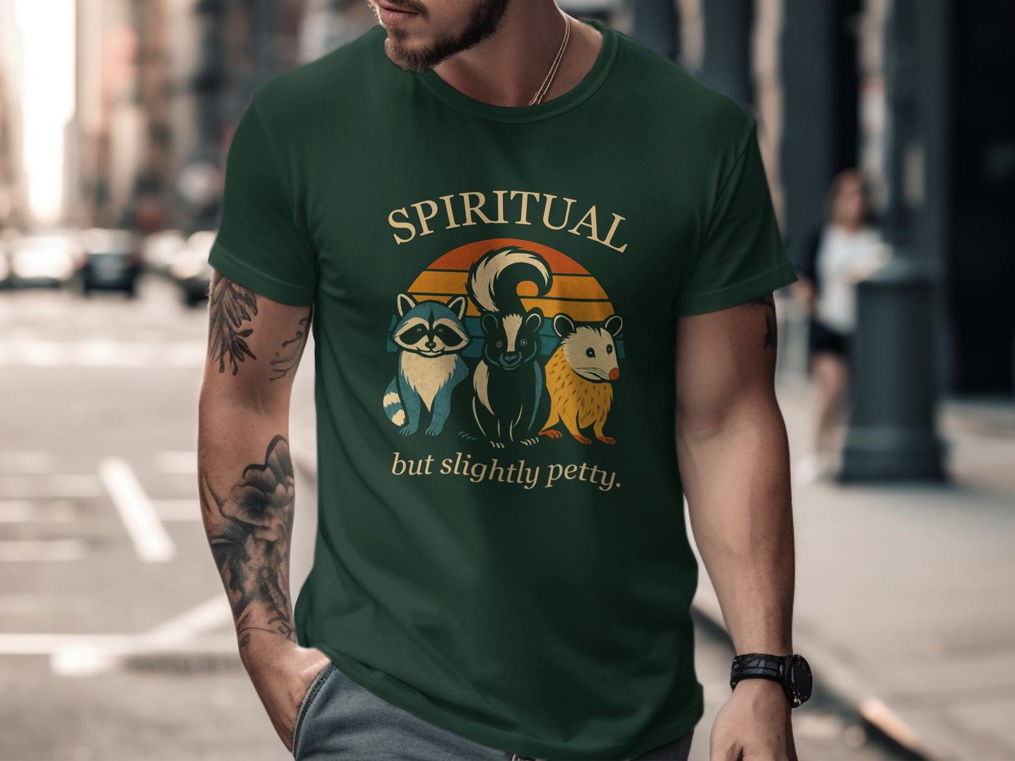 Spiritual But Slightly Petty Animal T-shirt