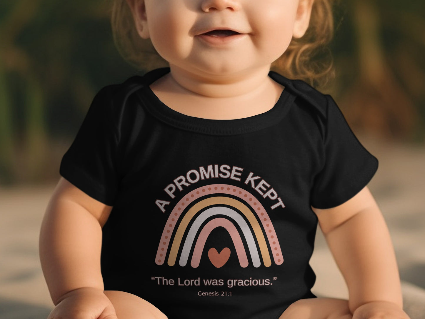 A Promise Kept The Lord Was Gracious Baby Onesie
