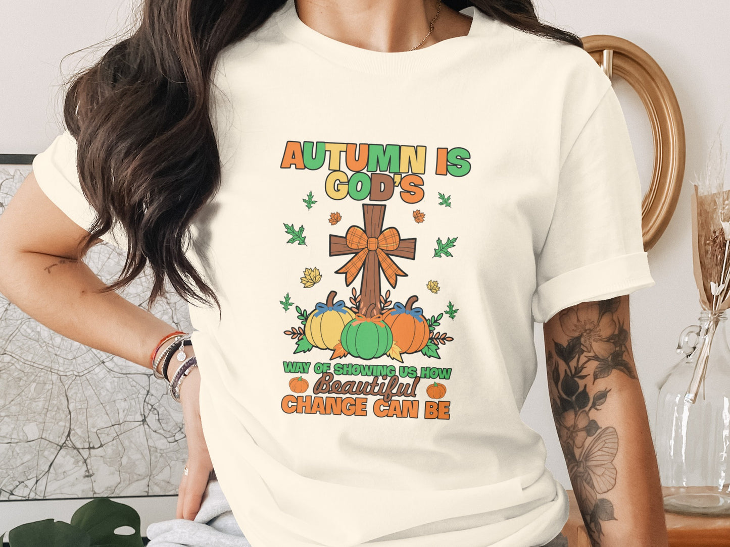 Autumn is God's Way of Showing Us Change T-Shirt