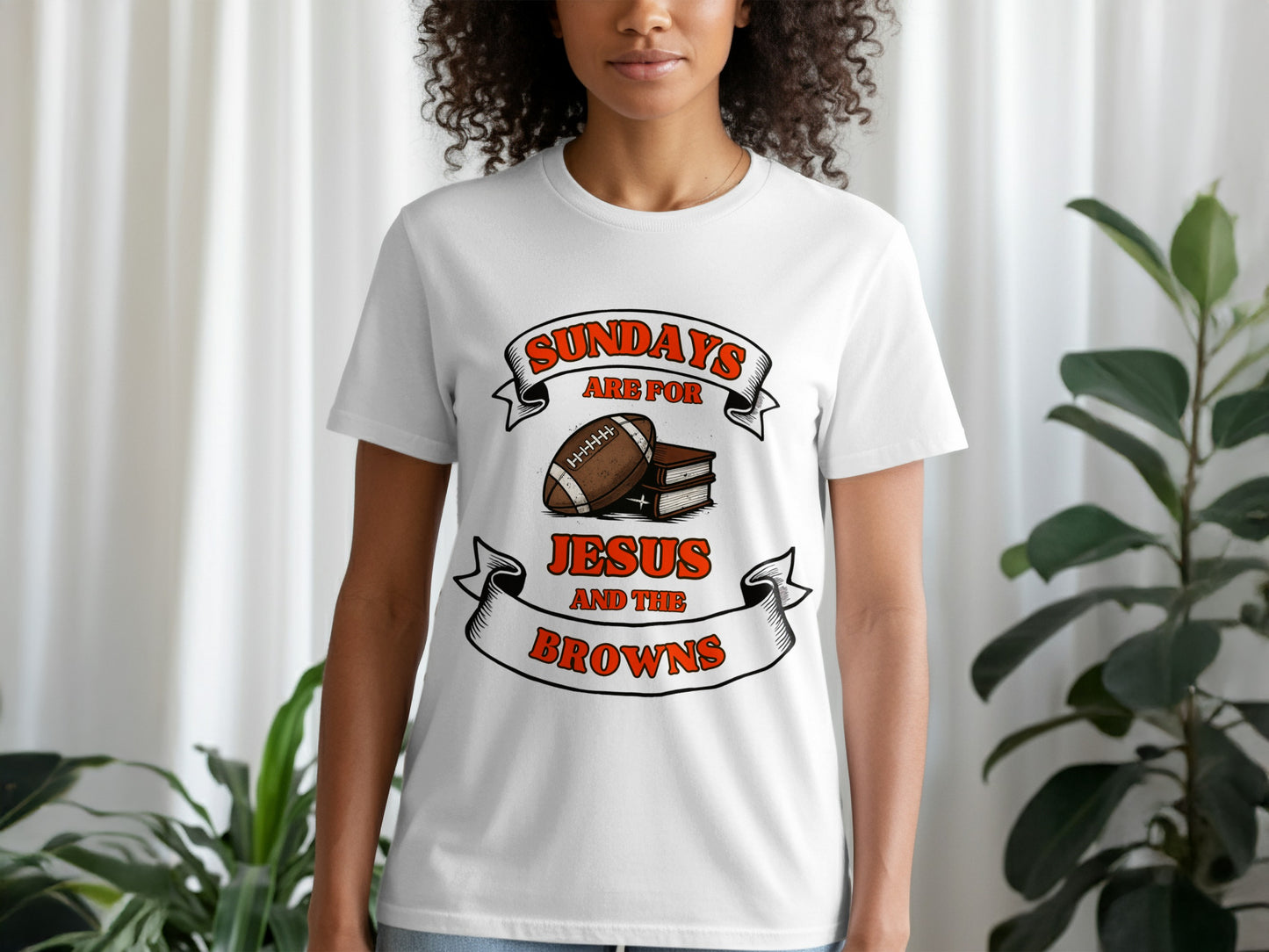 Sundays Are For Jesus And The Browns shirt product