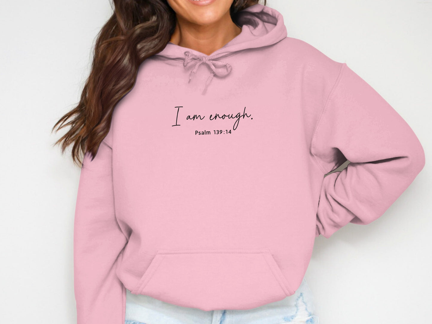 I am enough Psalm 139 14 Hoodie fashion product