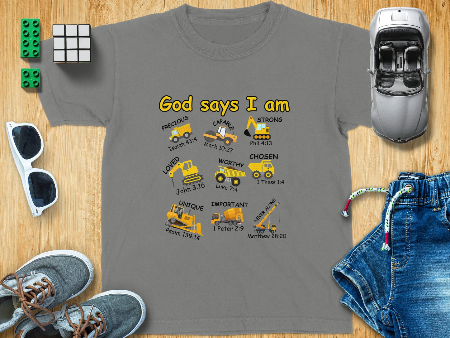 Unique Christian God Says I Am Kids T-shirt product