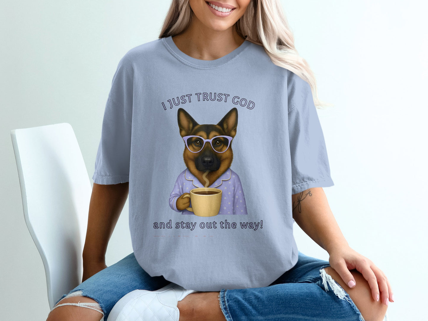 I Just Trust God and Stay Out the Way T-shirt