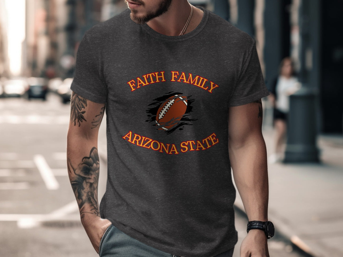 Faith Family Arizona State Football T-shirt