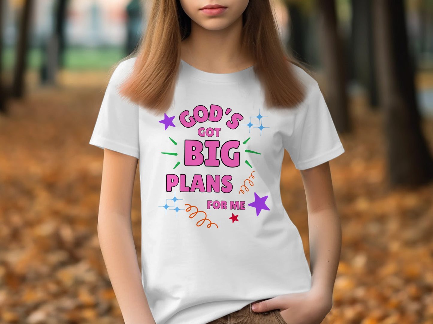 God's Got Big Plans for Me T-shirt Product