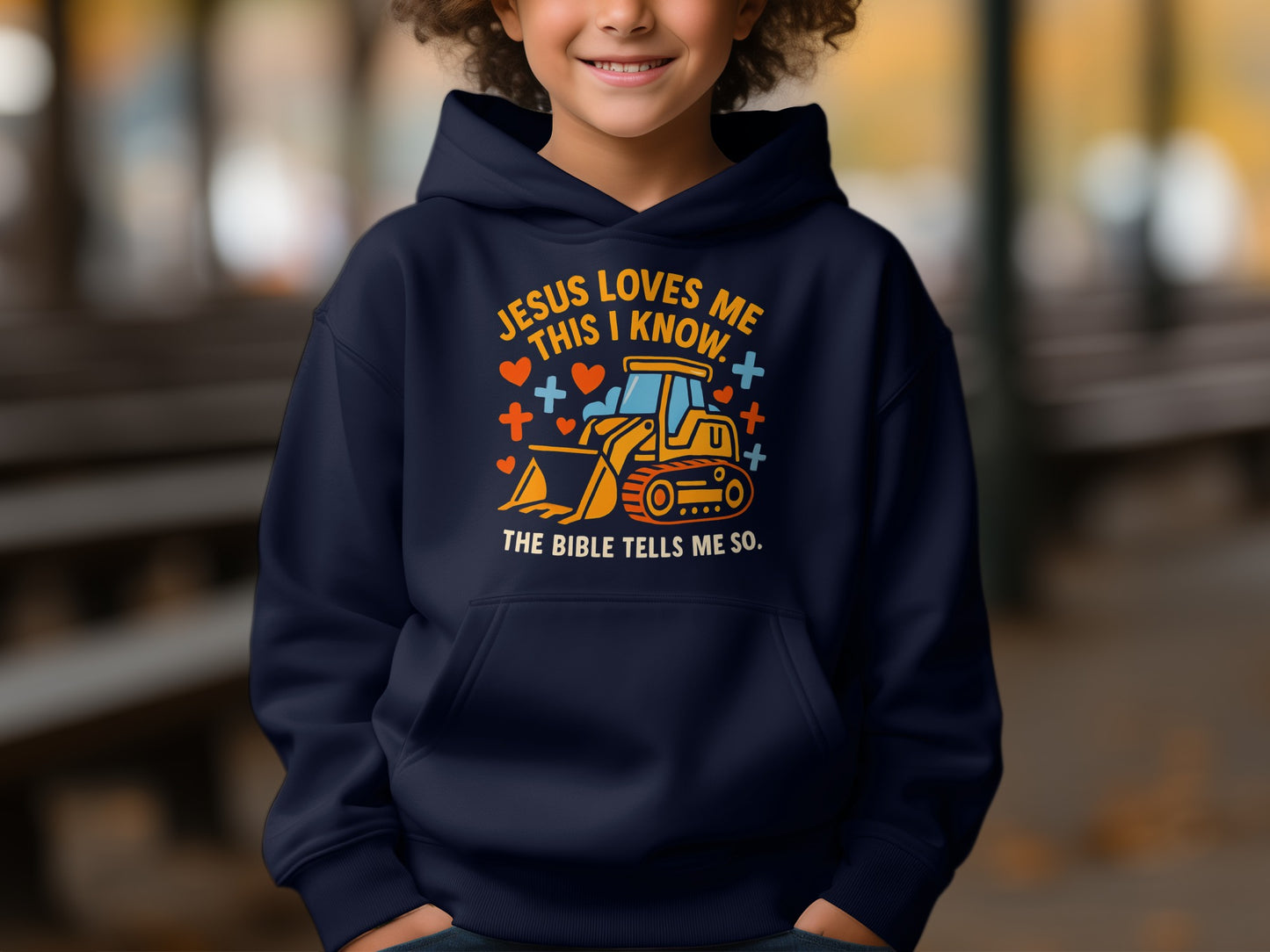 Jesus Loves Me This I Know Bible Tells Hoodie