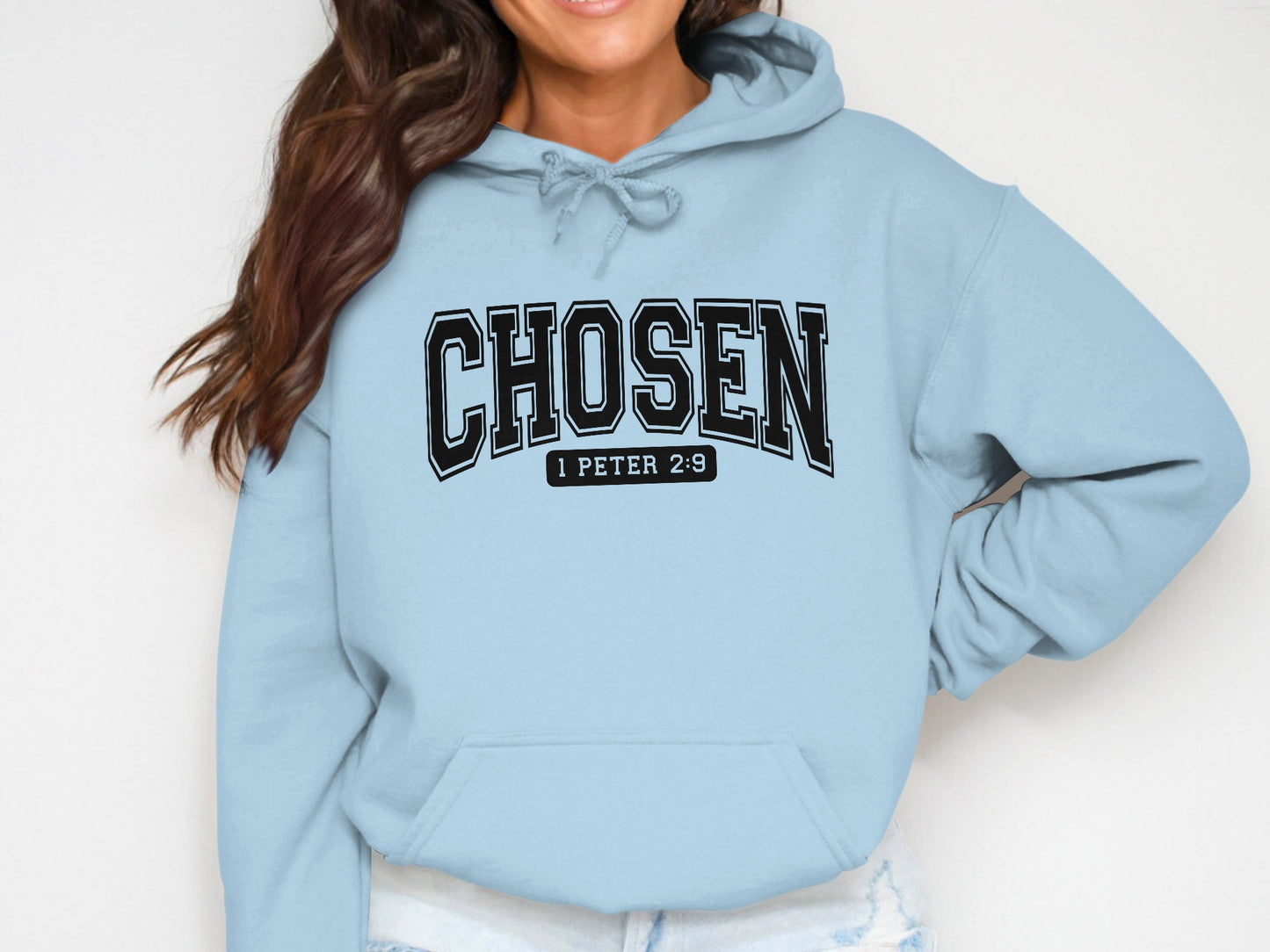 CHOSEN 1 Peter 2:9 Hooded Sweatshirt Product