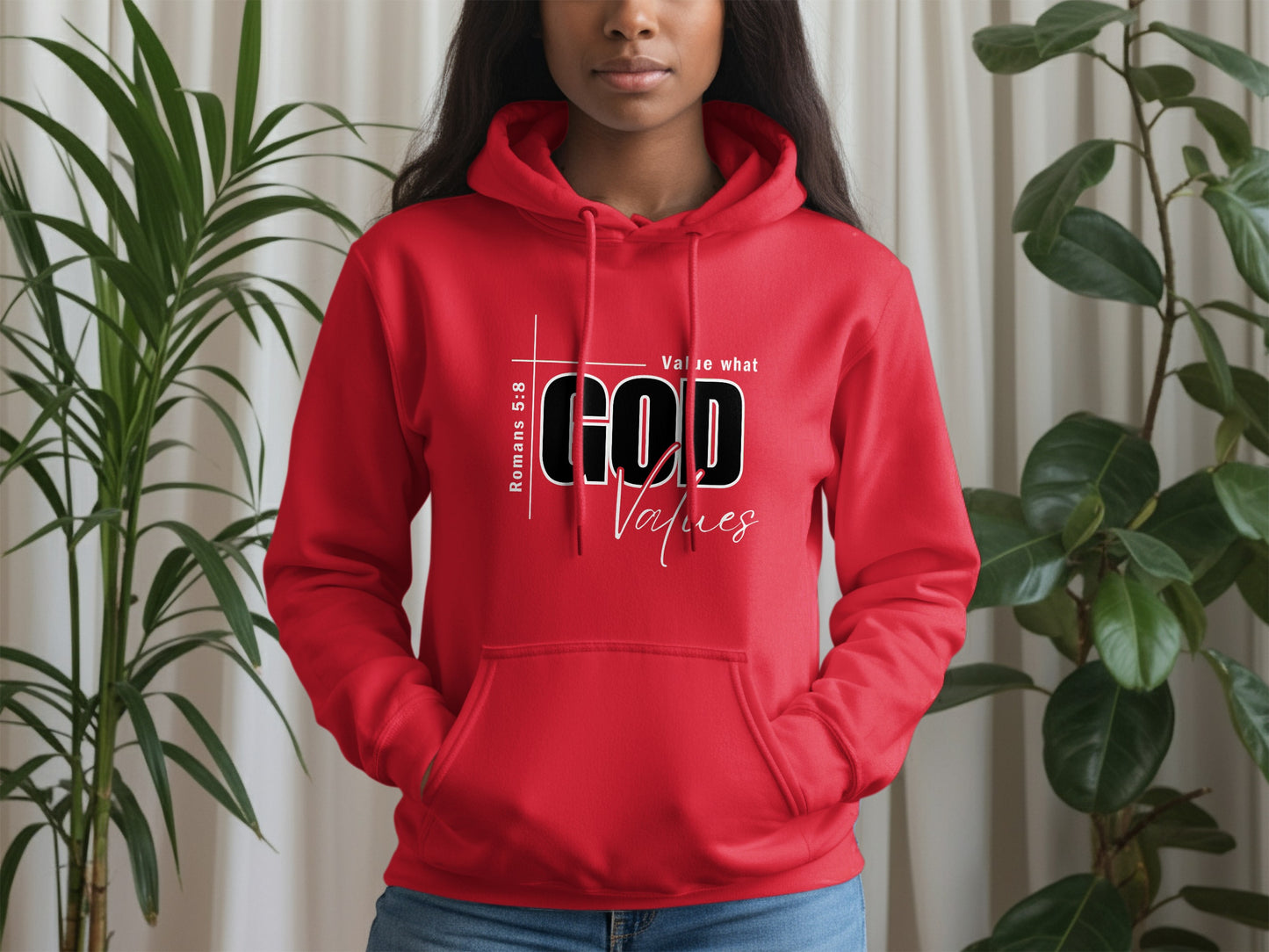 Value What God Values Romans 5:8 Hoodie product
