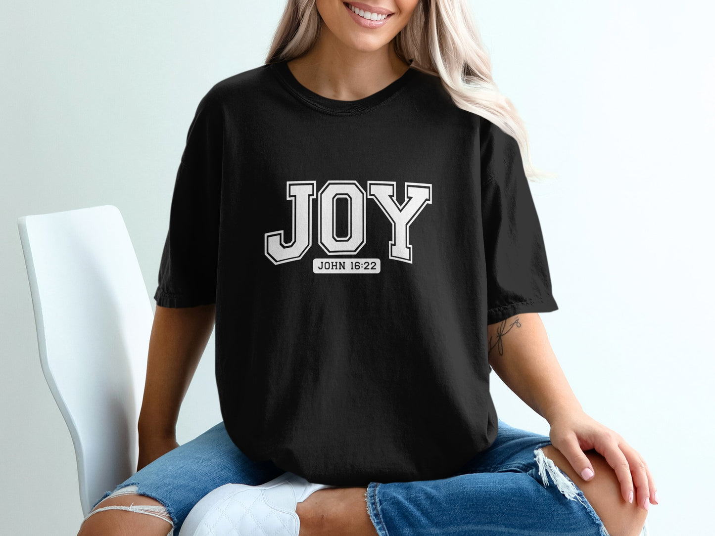 Joy John 16 22 Graphic Tee Shirt for Casual Wear