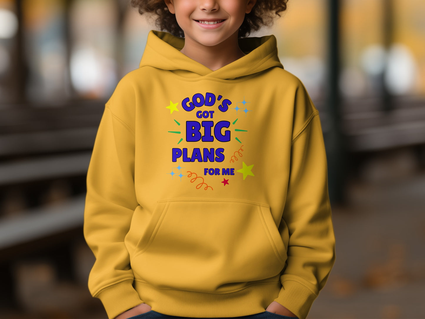 God's Got Big Plans for Me Children's Hoodie