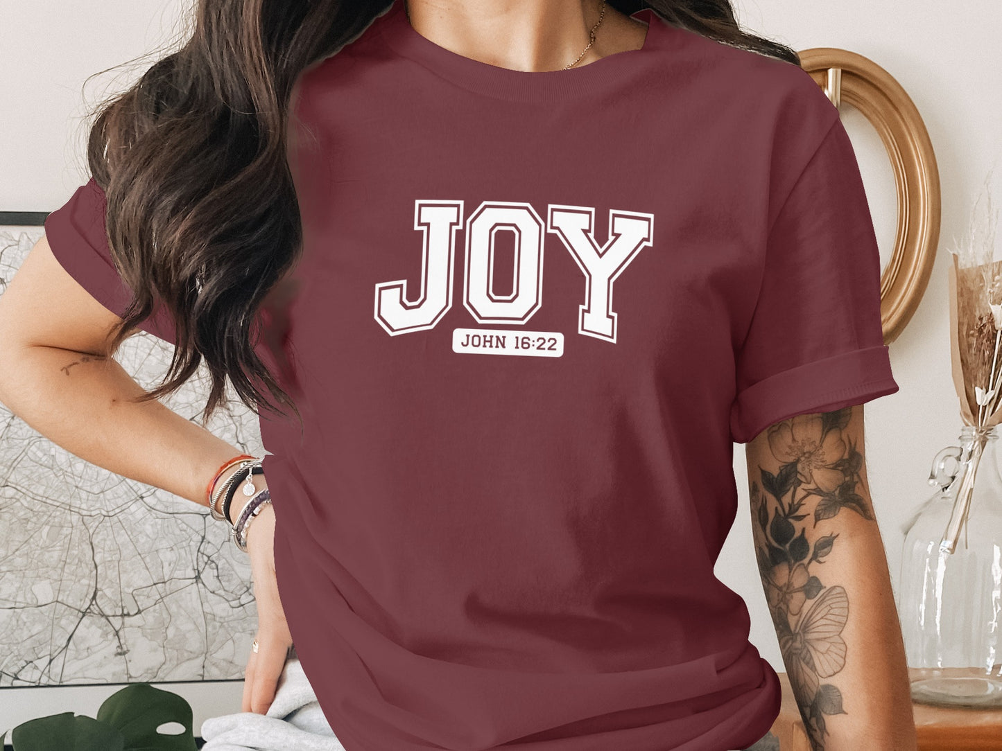 Joy John 16 22 Graphic T-Shirt Perfect Summer Outfit
