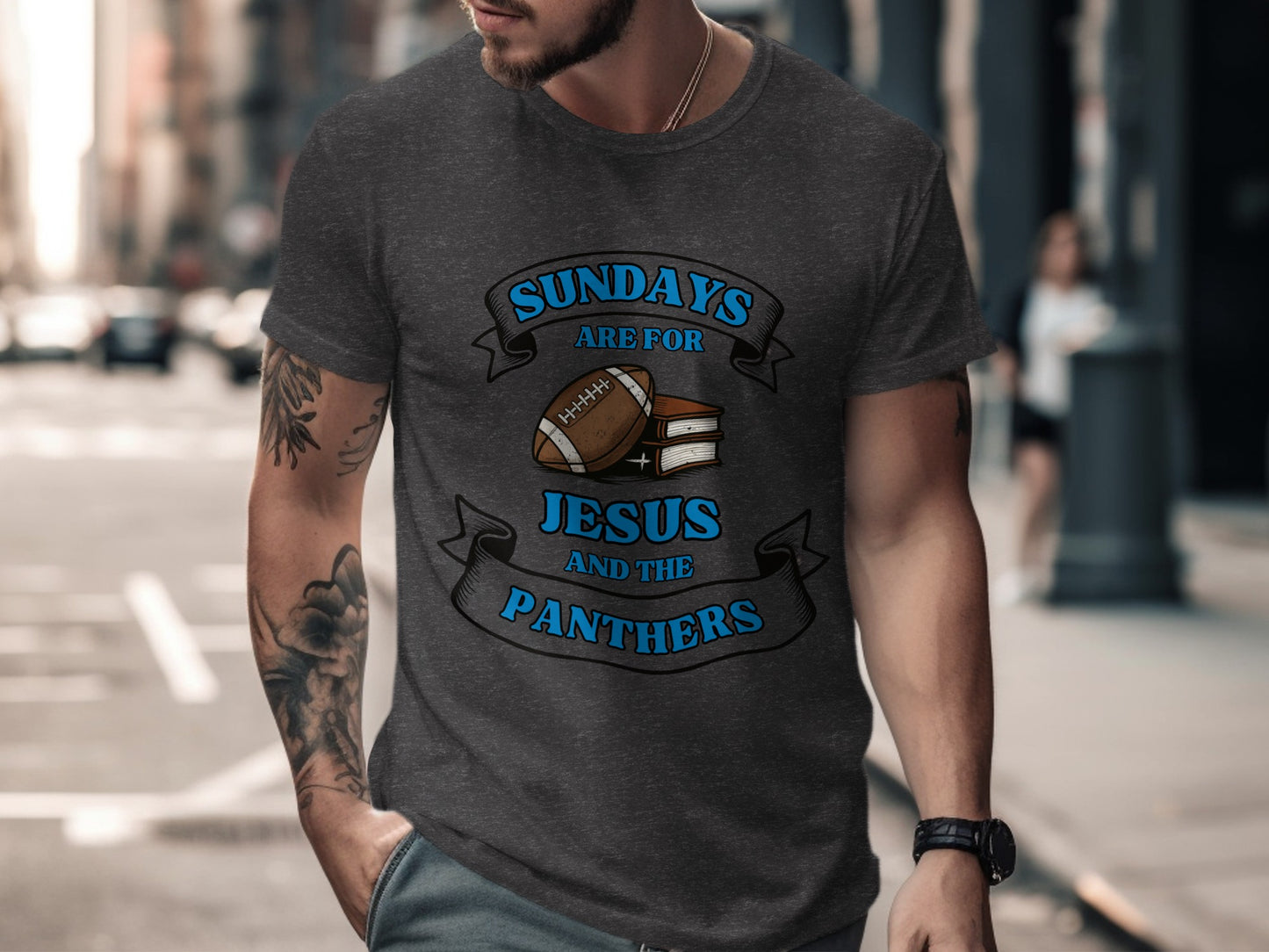 Sundays Are For Jesus And The Panthers T-shirt product