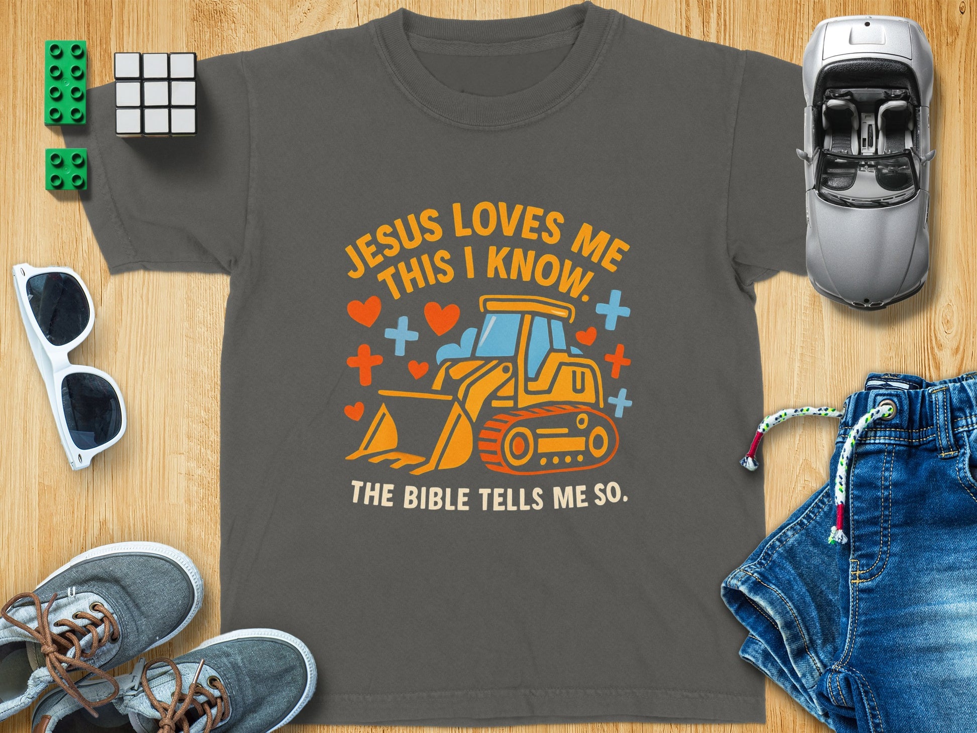 Jesus Loves Me This I Know Kids T-Shirt
