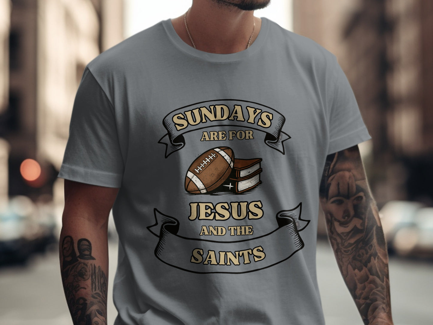 Sundays Are For Jesus And The Saints T-shirt product