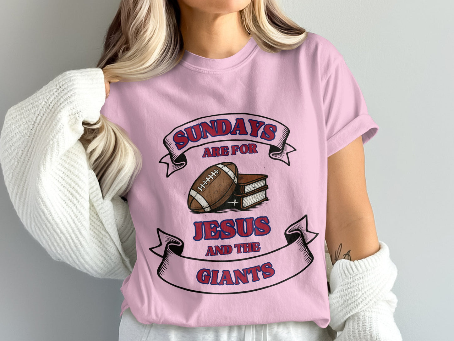 Sundays Are For Jesus And The Giants product type
