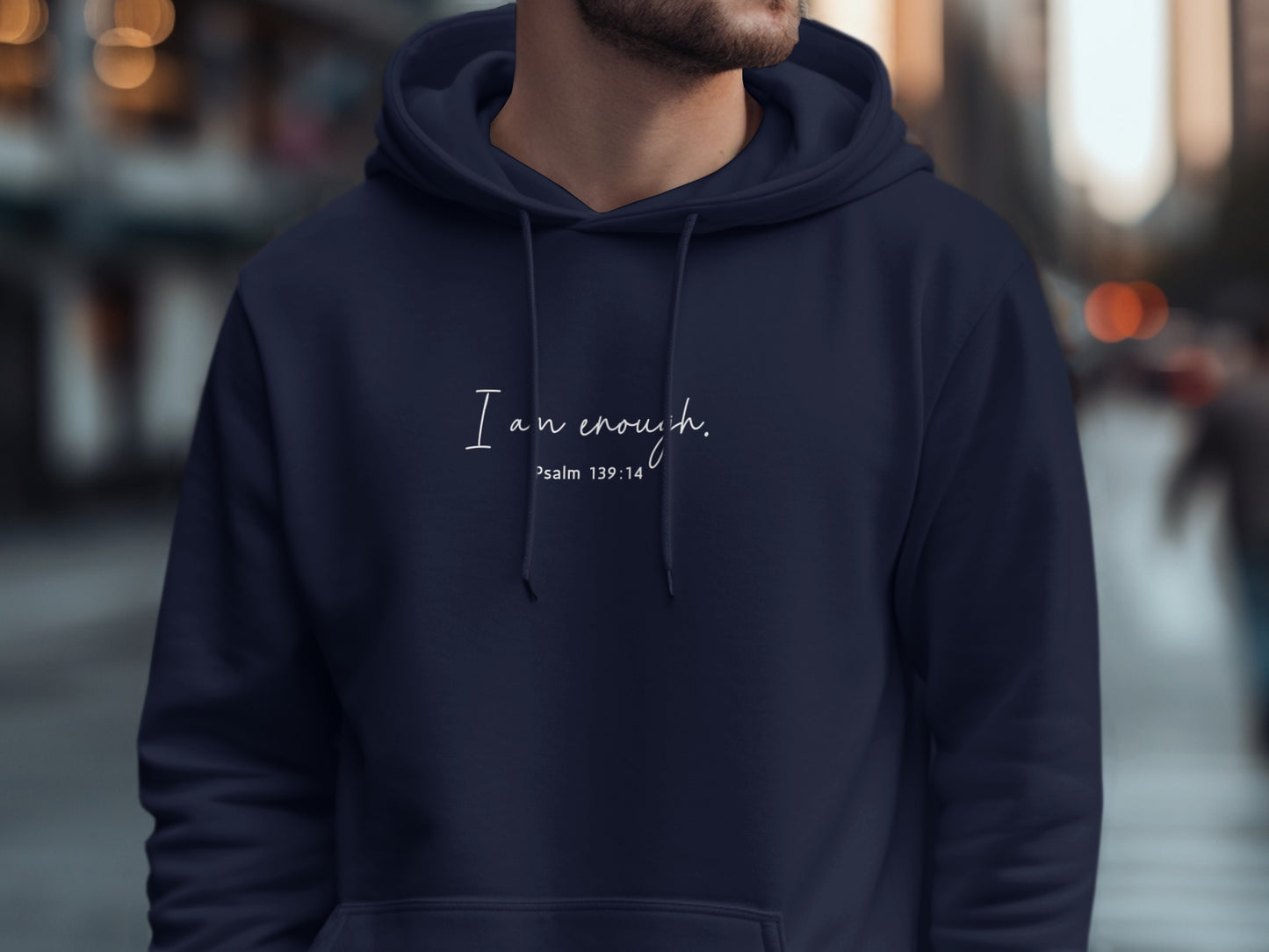 I Am Enough Psalm 139:14 Hoodie Inspirational product