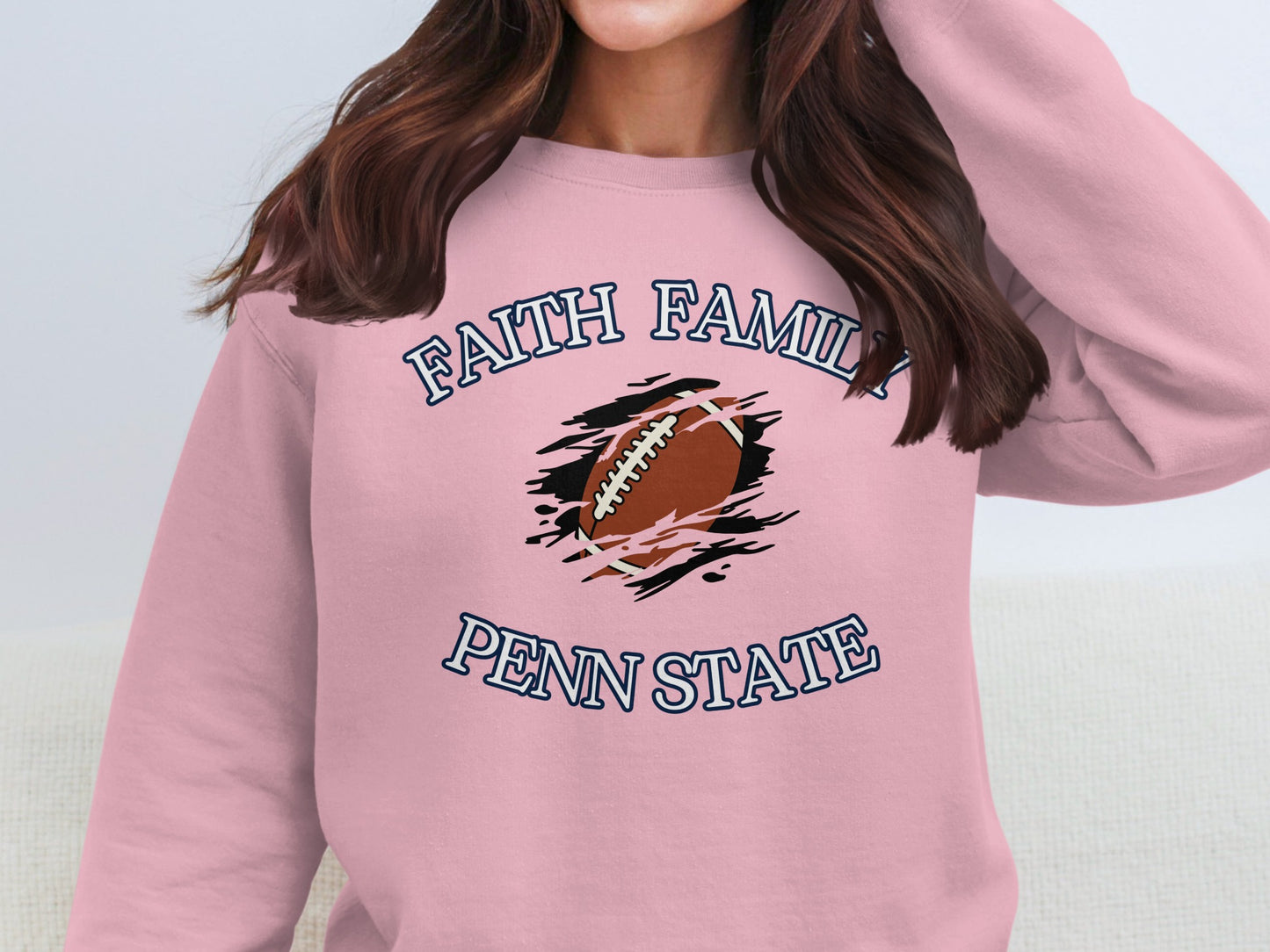 Faith Family Penn State Football Sweatshirt product type
