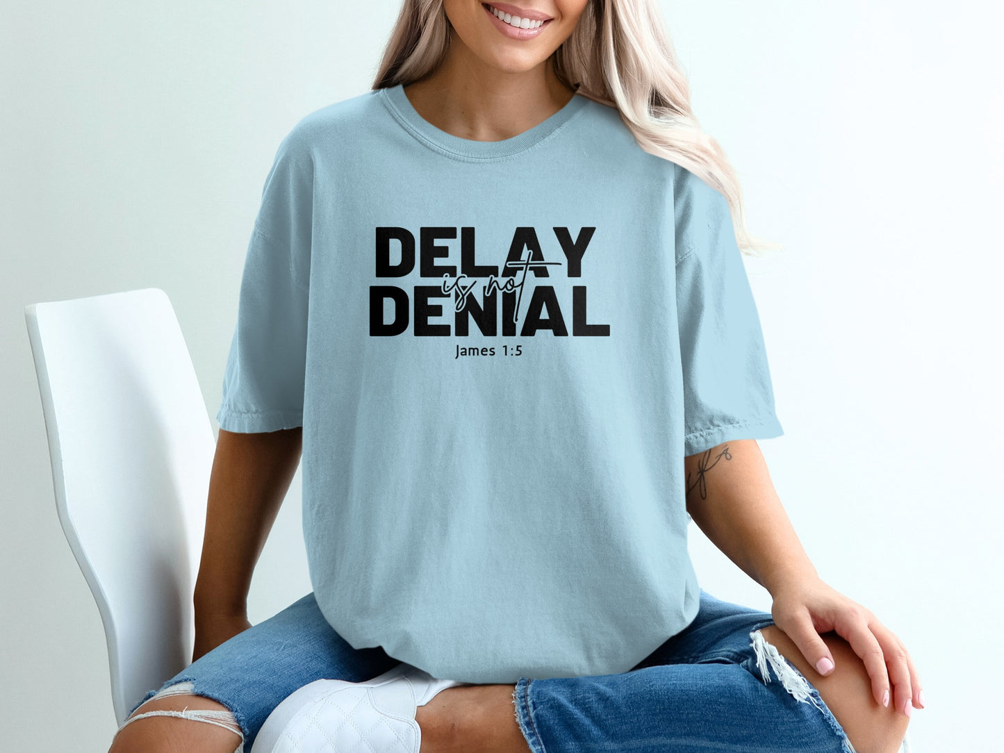 Delay is Not Denial Stylish Graphic Tee product