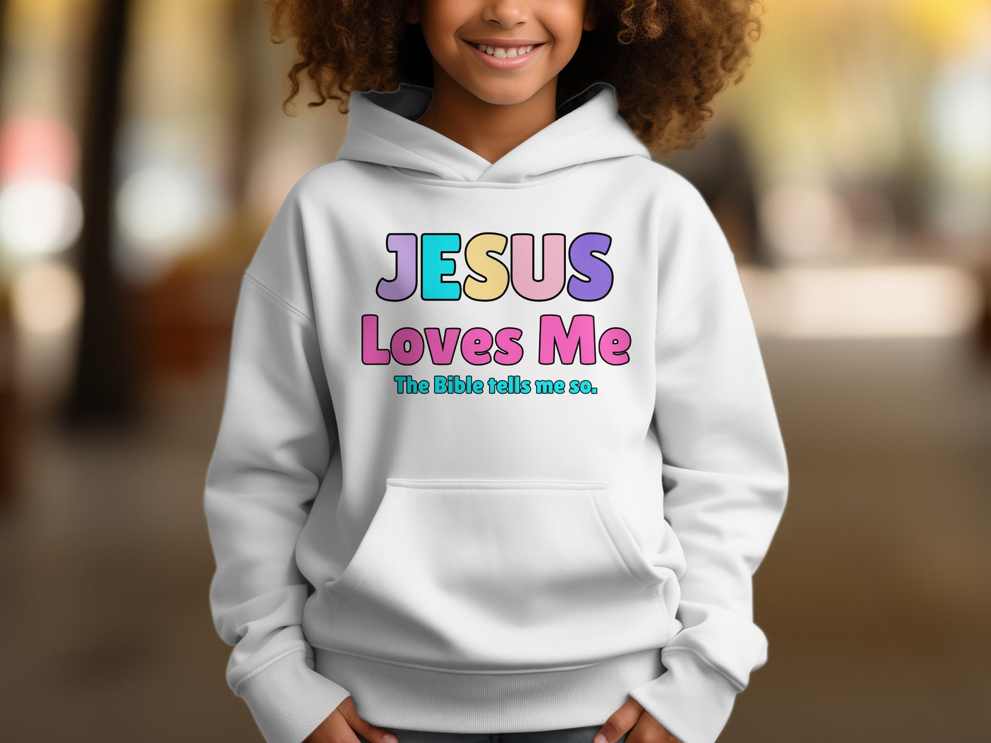 Jesus Loves Me The Bible Tells Me So Hoodie