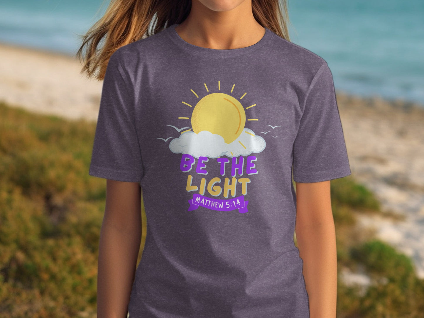 Be The Light Matthew 5:14 Inspirational Shirt