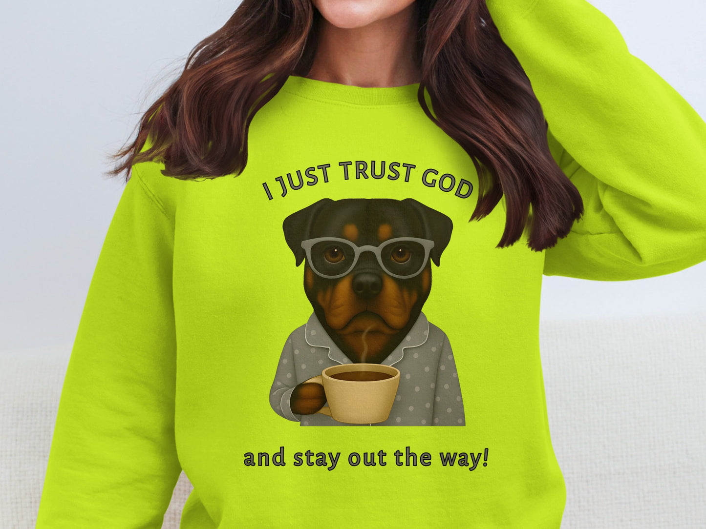 I Just Trust God and Stay Out The Way product