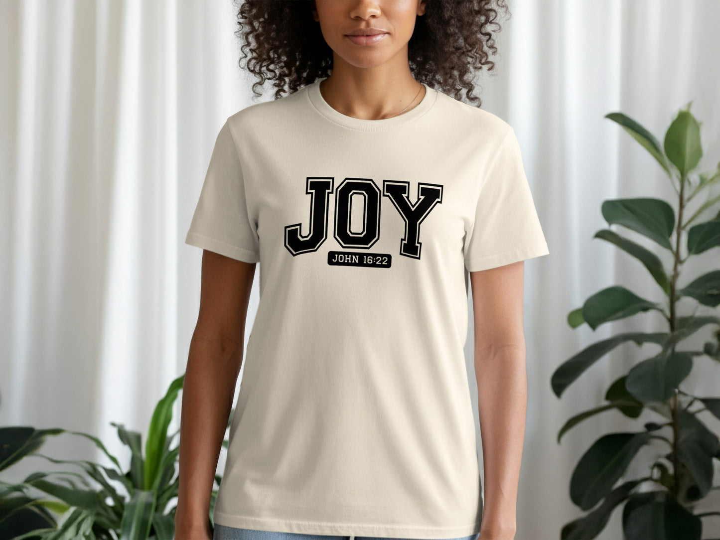JOY JOHN 16 22 Inspirational Graphic Tee Product