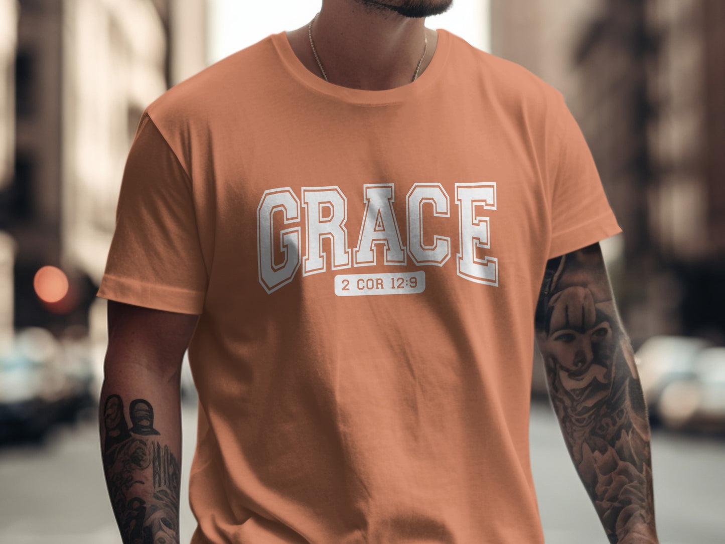 Inspirational GRACE 2 COR 12:9 T-shirt Product