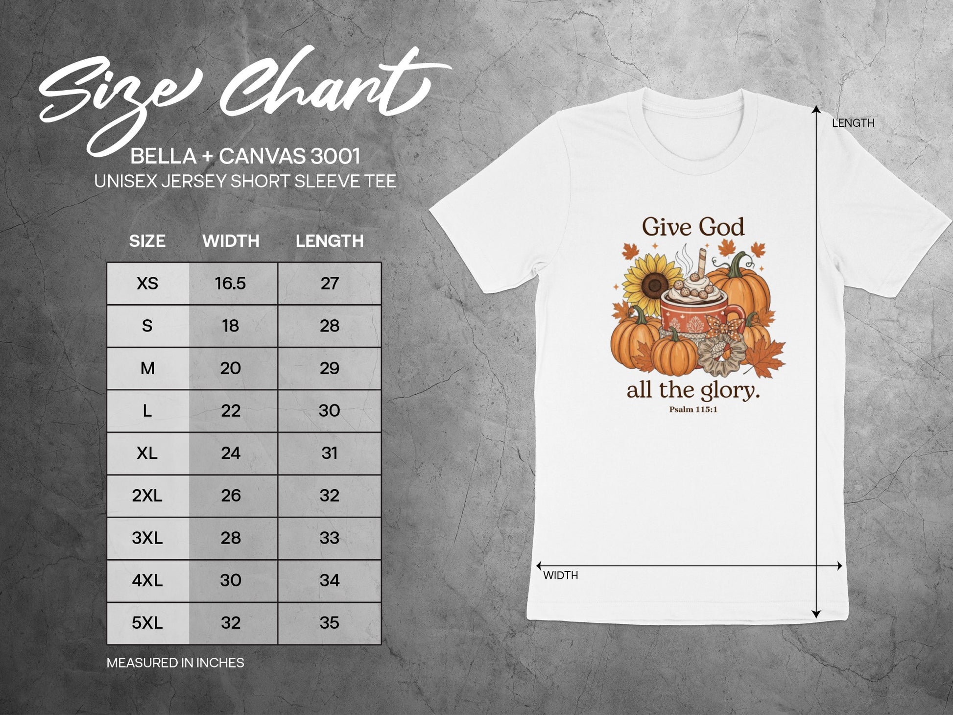 Give God All The Glory Thanksgiving Short Sleeve Tee