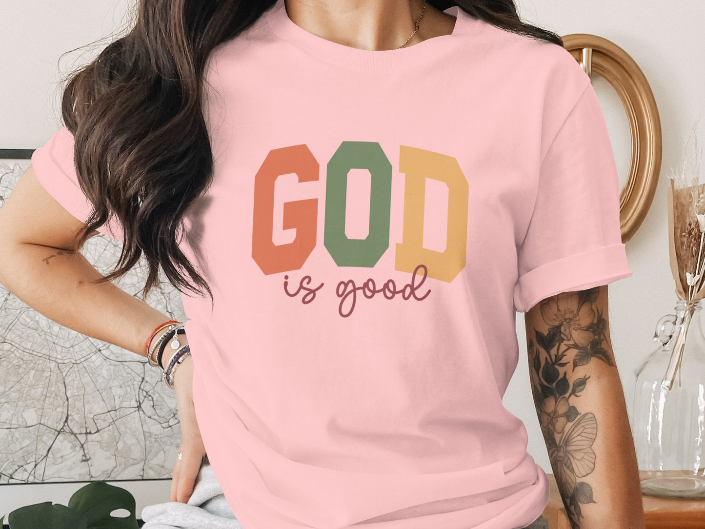 God Is Good Statement T-Shirt
