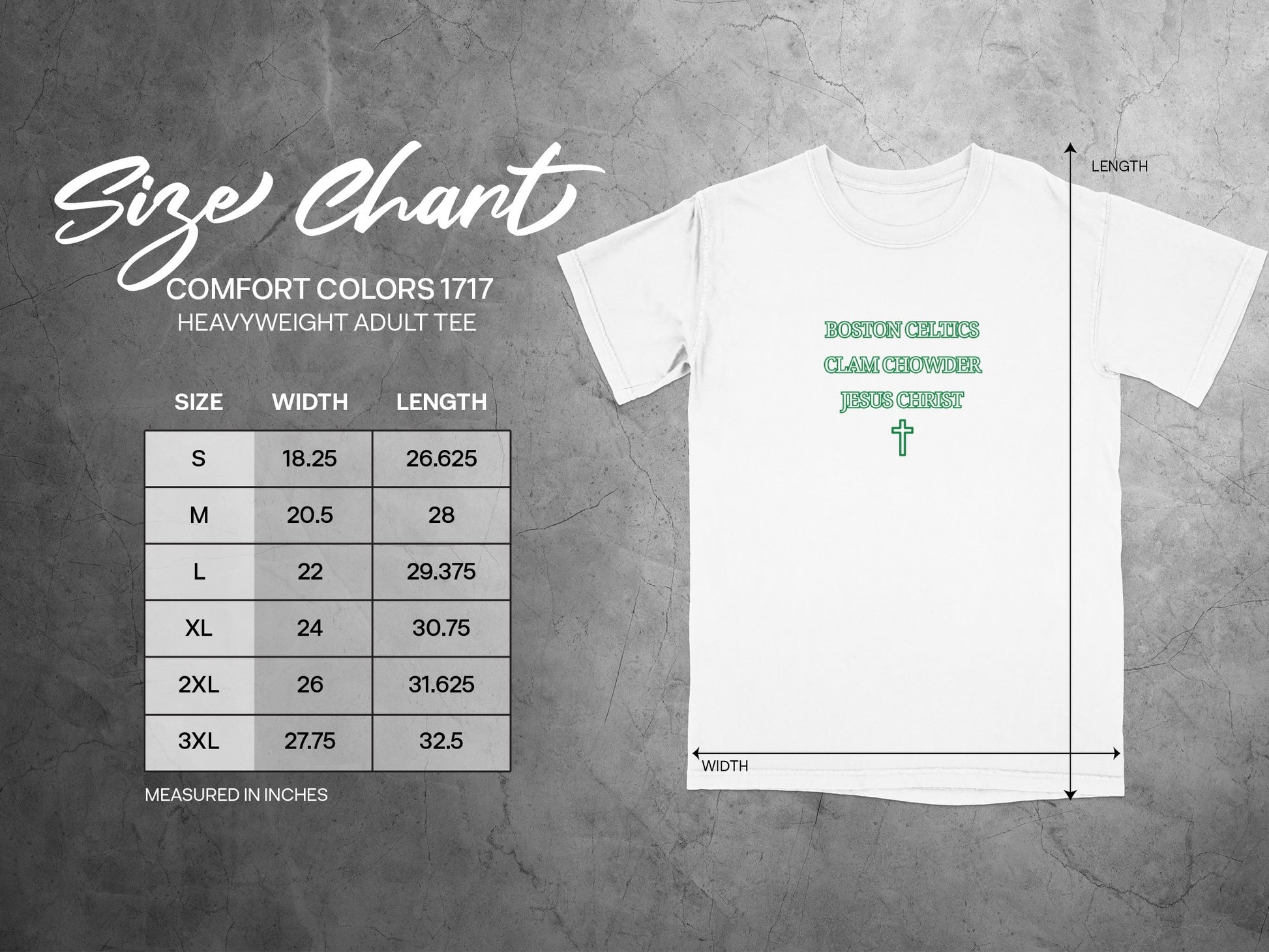 Custom Comfort Colors 1717 Heavyweight Adult Tee