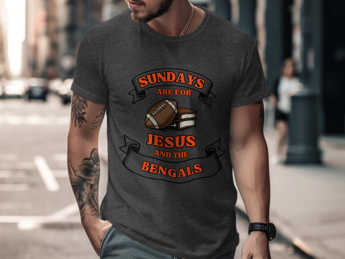 Sundays Are For Jesus And The Bengals Shirt